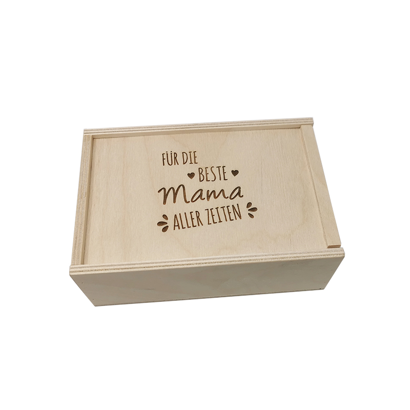 Schlüsselanhänger Schutzengel "für die beste Mama" mit Lasergravur & Geschenkbox 